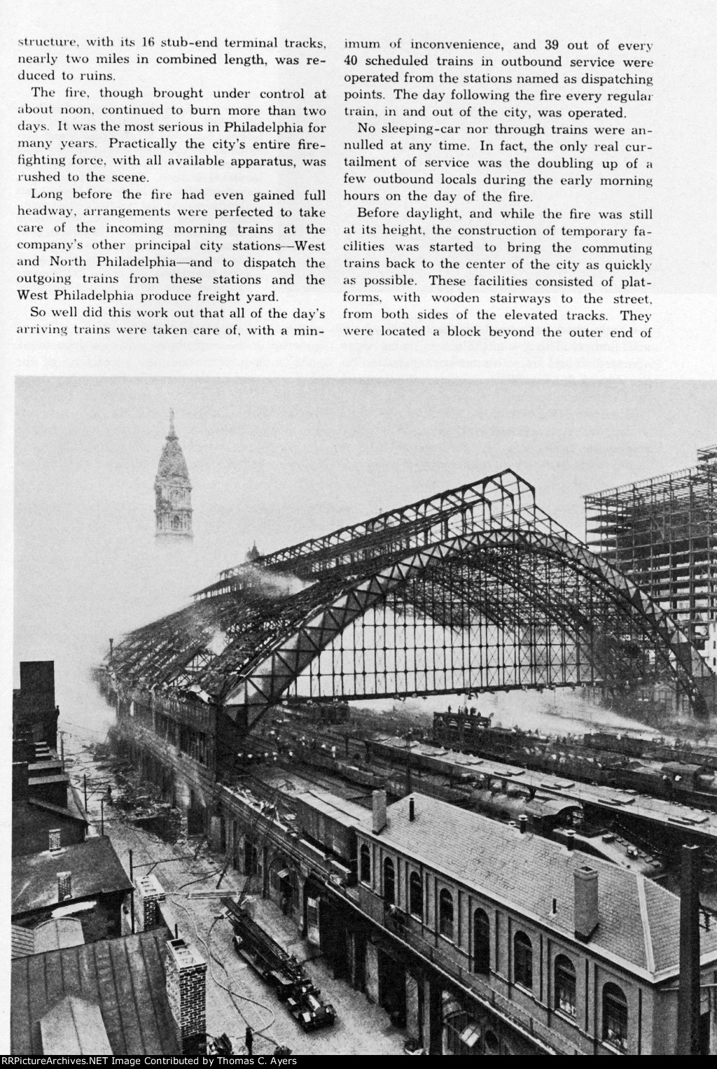 "Broad Street's 1923 Fire," Page 27, 1943